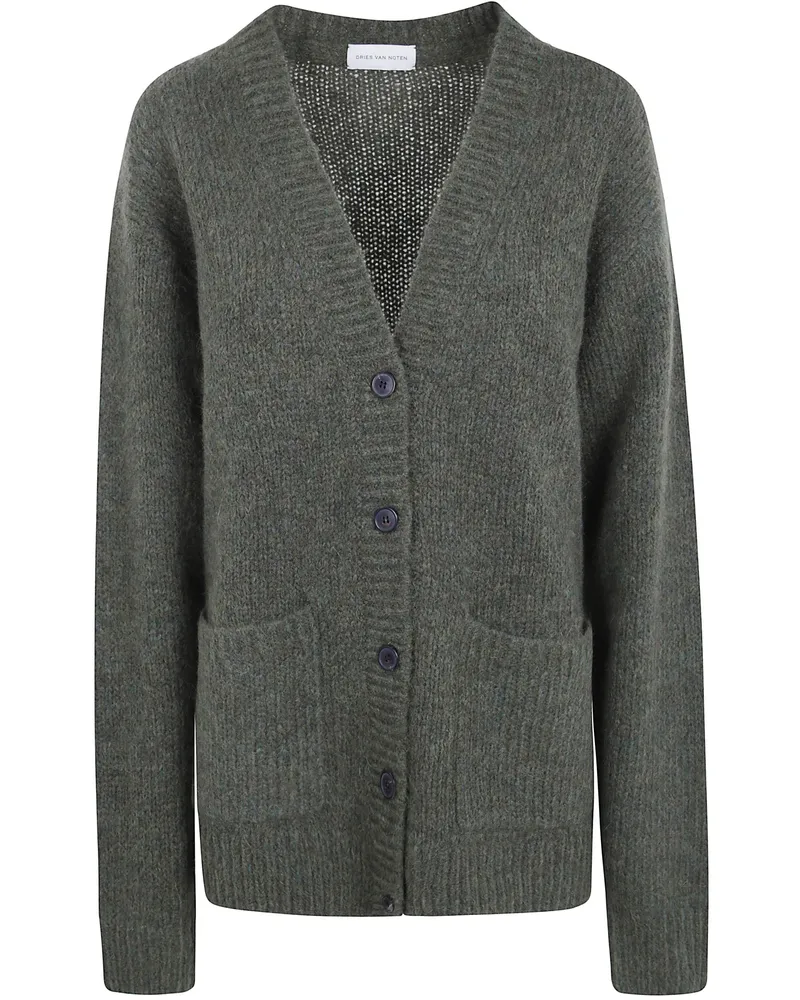 Dries van Noten Cardigan Forest "Tokas Green