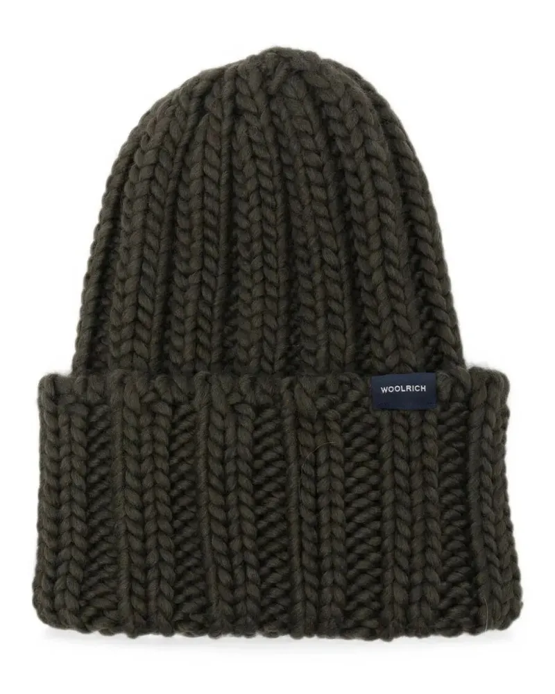Woolrich Beanie Chunky "Chuncky Beanie Green