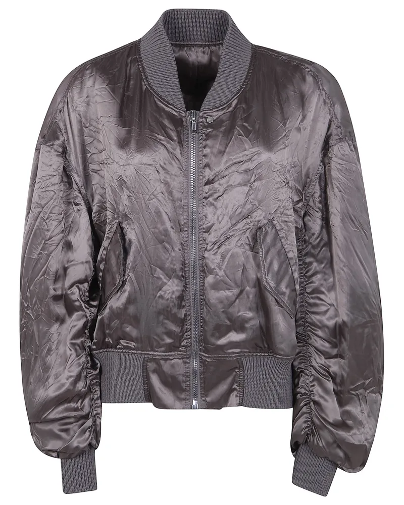 Rick Owens Secchia Flight" Padded Jacket Gray