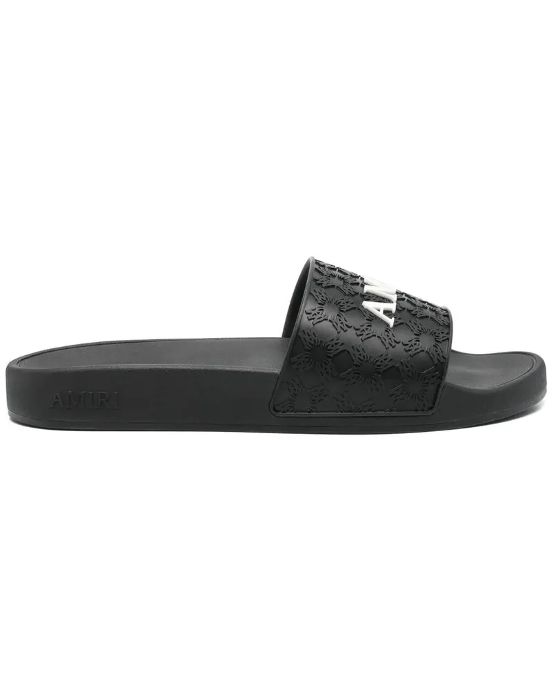 Amiri Ma Quad Pool Slide" Sandals Black