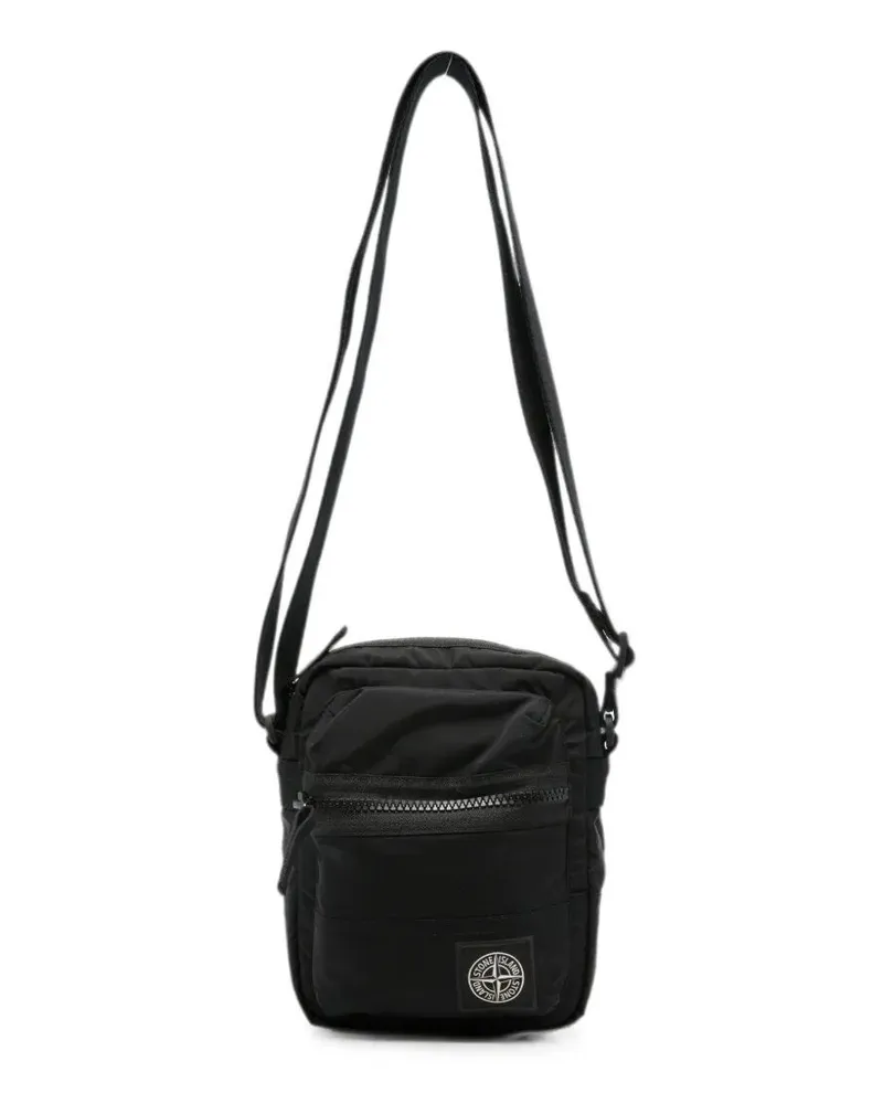 Stone Island Crossbody Bag Black Black