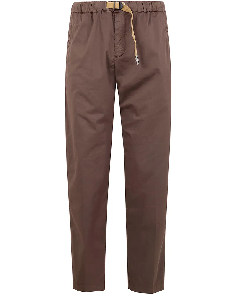 PLAN C Long Trousers Brown
