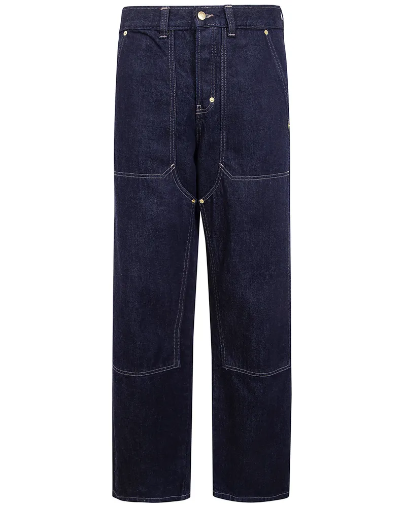 Dickies Selvedge" Double Knee Denim Pants Blue