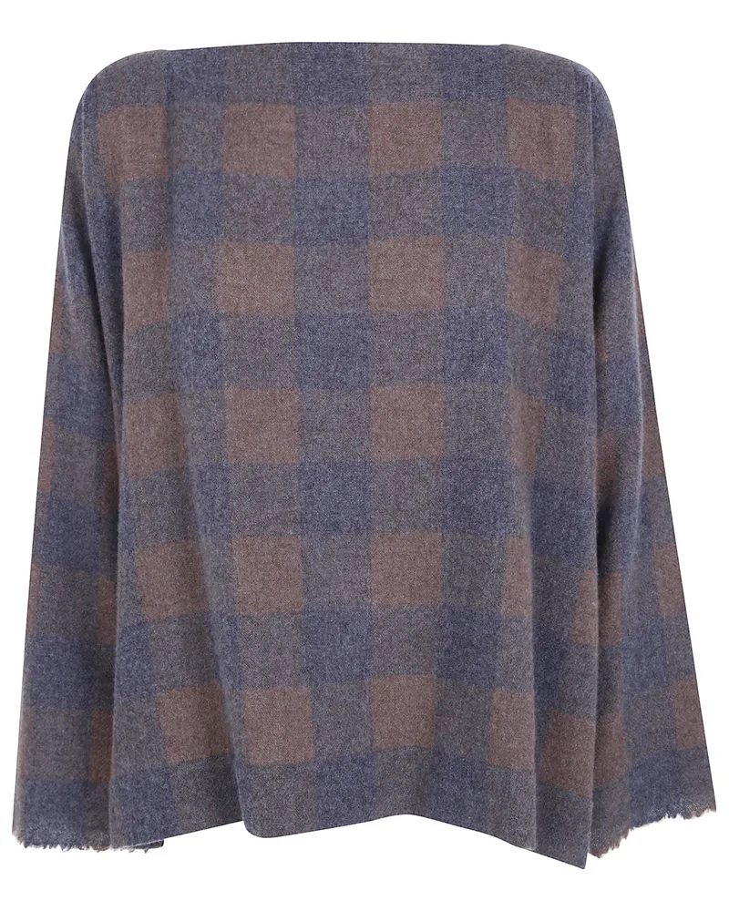 Daniela Gregis Shirt Check "Ca26d. K619 Gray