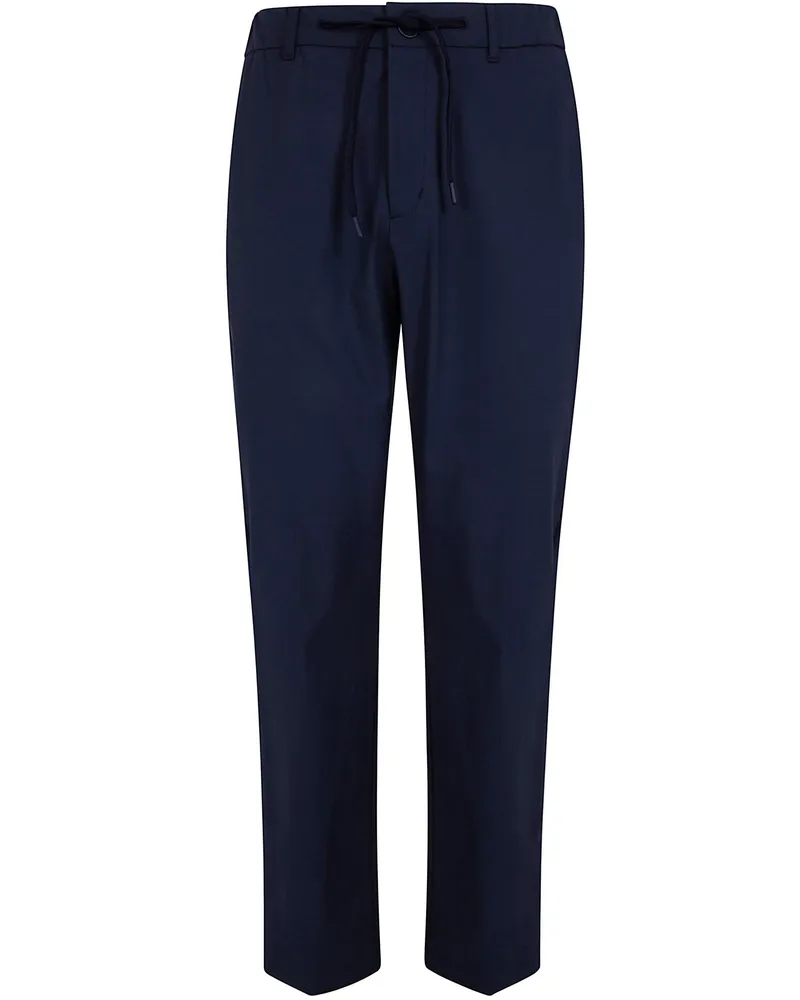 Herno Regular Trousers Blue
