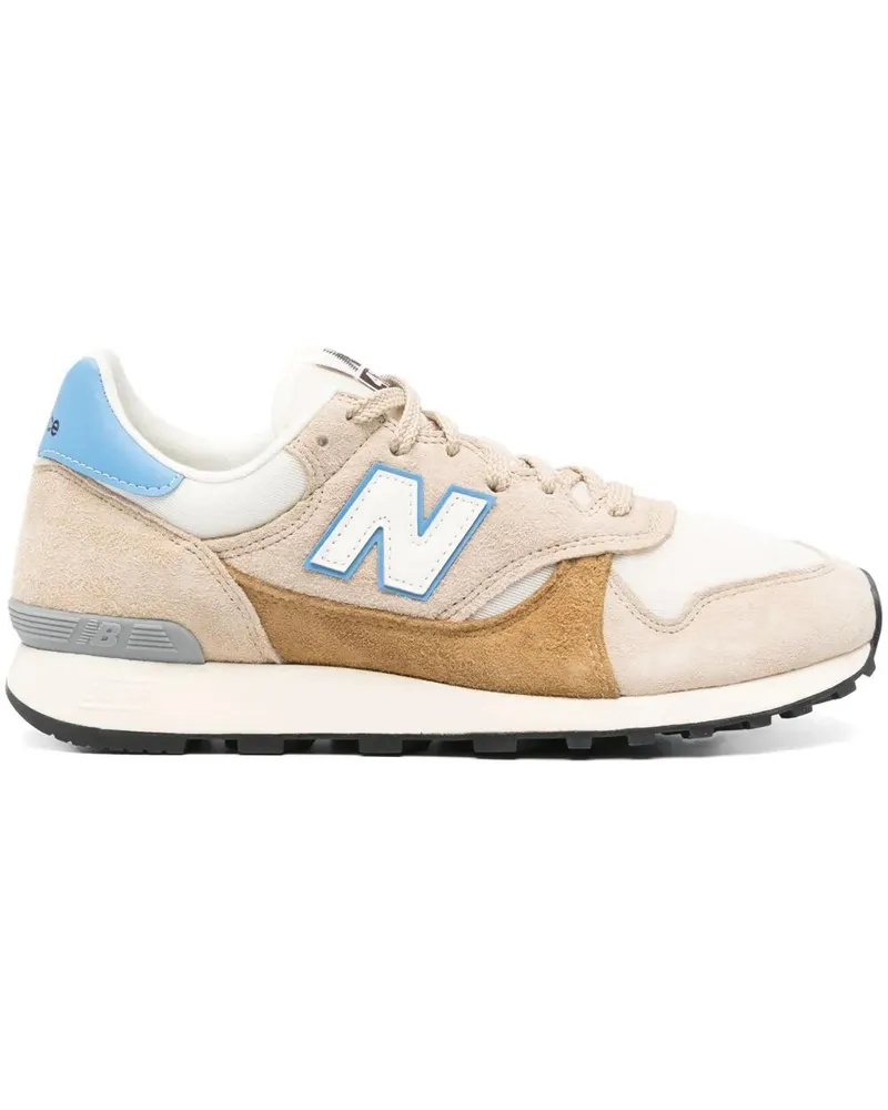New Balance Tier 1 Pigskin Textile Sneakers Brown