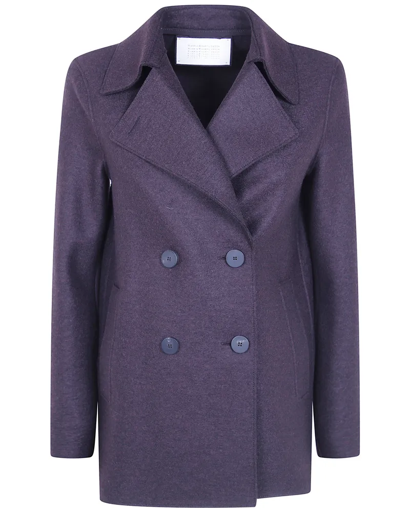 Harris Wharf London Coat Wool "Peacoat Red