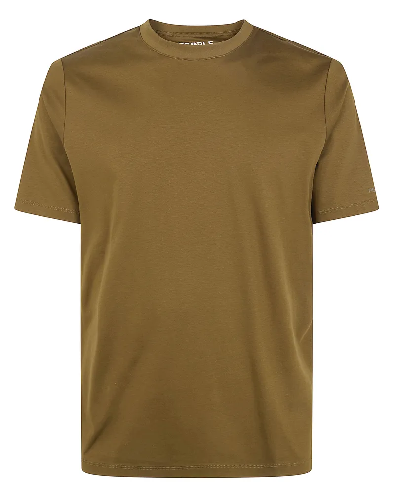 People of Shibuya Shiko" Man T-Shirt Brown