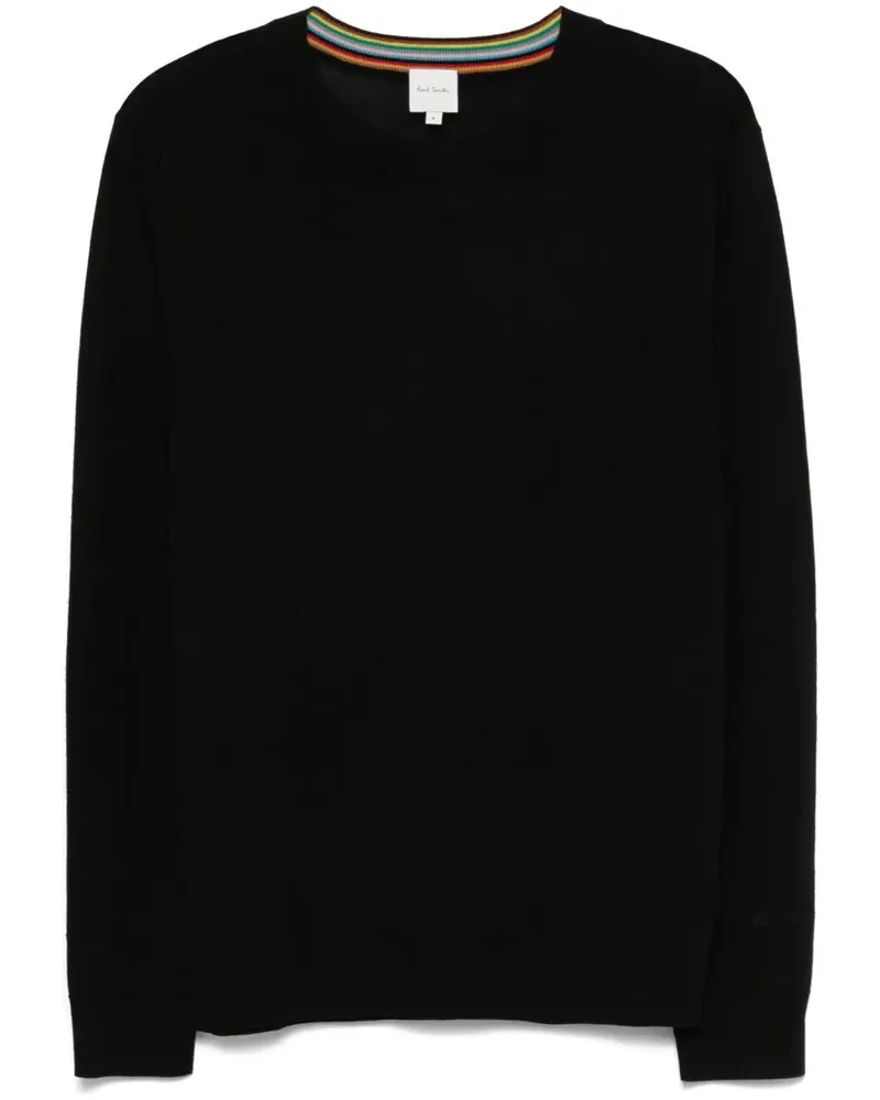 Paul Smith Mens Sweater Crew Neck Black