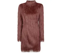 Long Sleeves Fringes Bodycon Short Dress