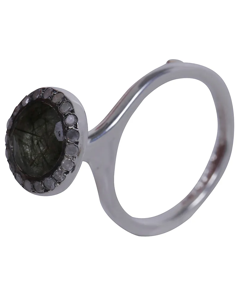 Rosa Maria Ring Silver "Beril Th Metallic
