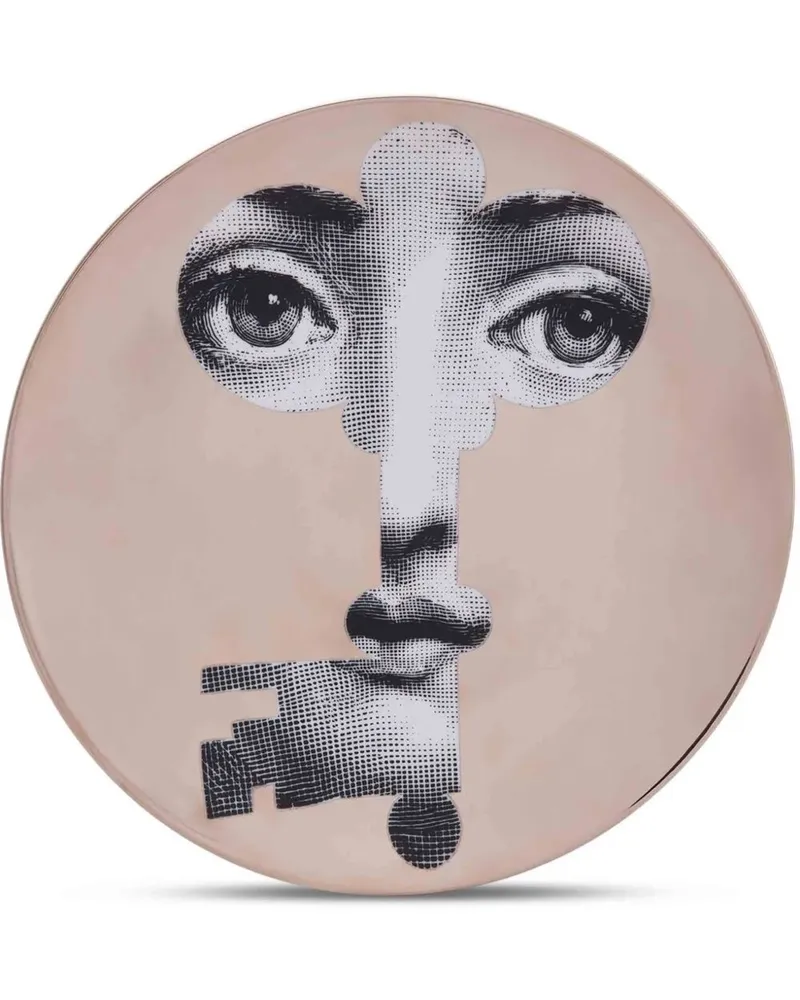 Fornasetti Theme And Variations N.47' Plate Multi