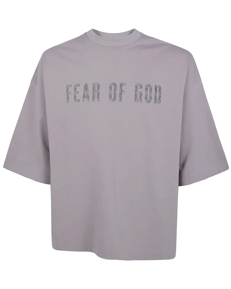 Fear of God T-Shirt Cotton "Merch Tee Gray