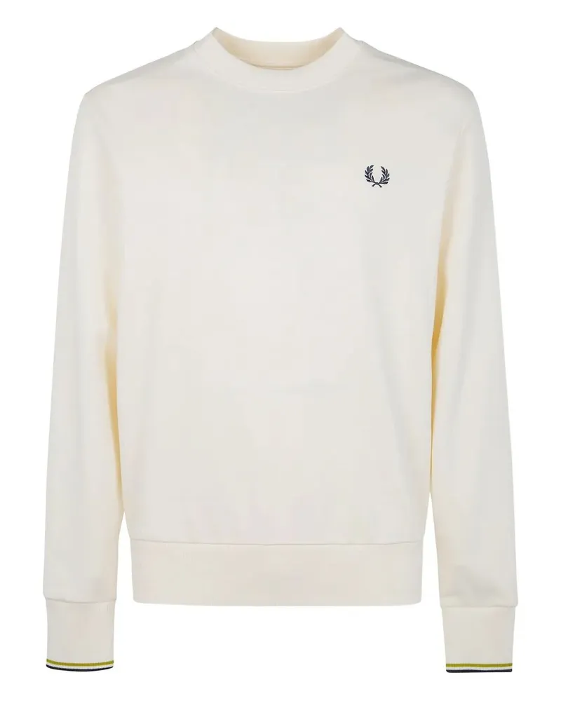 Fred Perry Fred Perry" Crew Neck Sweatshirt Beige
