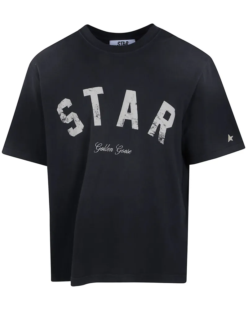 Golden Goose T-Shirt Relaxed Fit "Star Gray