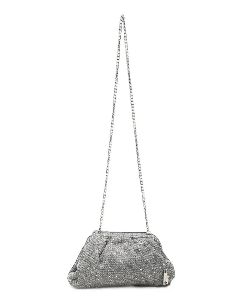 La Milanesa Handbag Chain Detail "Bertha Gray