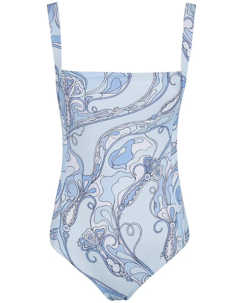 Emilio Pucci Lycra Swimwear Blue