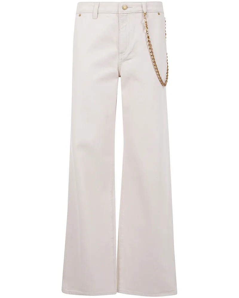 Michael Kors Relaxed Wide Leg Jeans Blue
