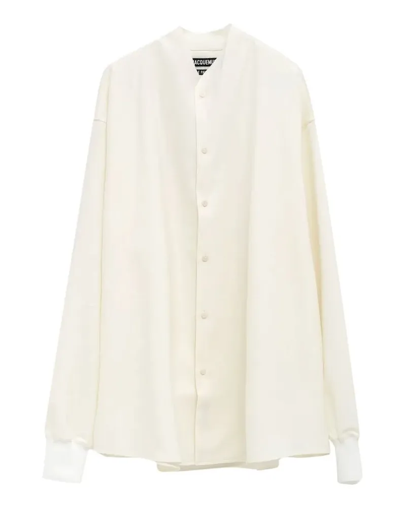 Jacquemus La Chemise Vendange Shirt White