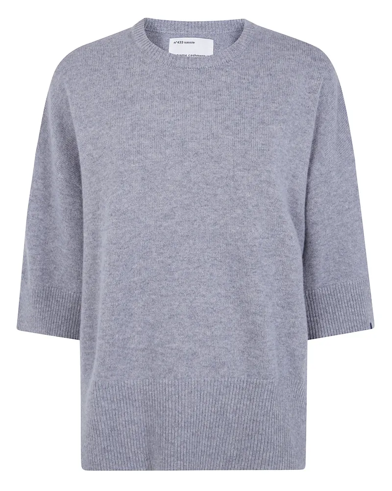 extreme cashmere Sweater 100% Cashmere "Sassie N.433 Gray