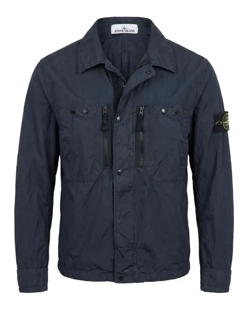 Stone Island Shirts Jacket Blue