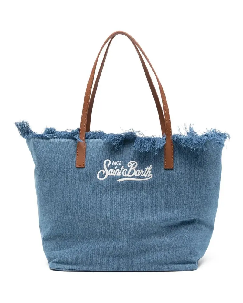 MC2 Saint Barth City Fringe Bag Blue