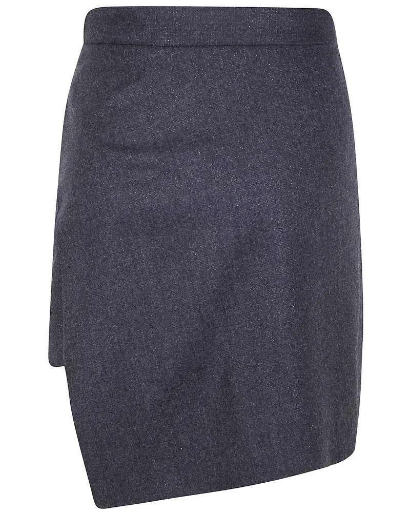 Vivienne Westwood Mini "Infinity" Skirt Gray