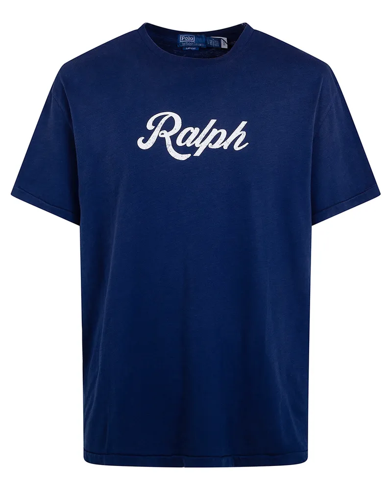 Ralph Lauren Short Sleeves Classic Print T-Shirt Blue