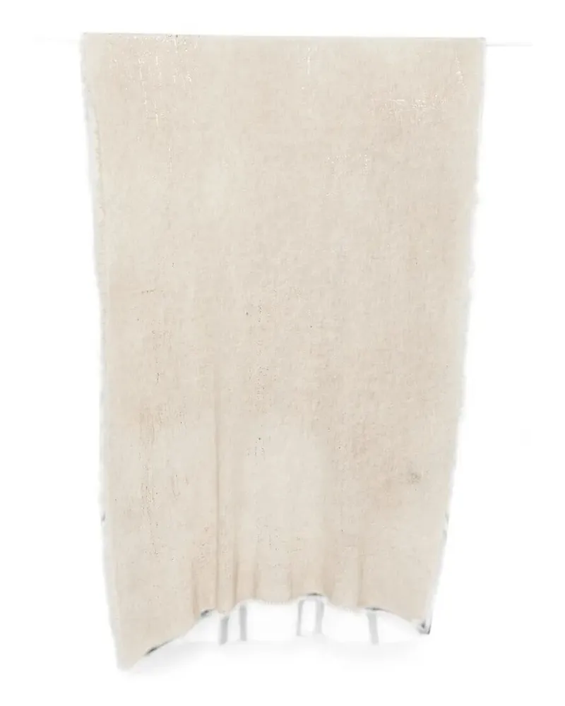 Avant Toi Scarf Cashmere Bicolor "185X90 Yellow