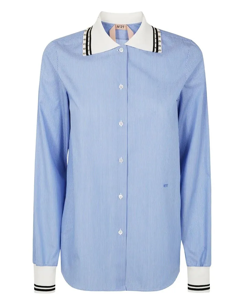N° 21 Cotton Shirt Blue