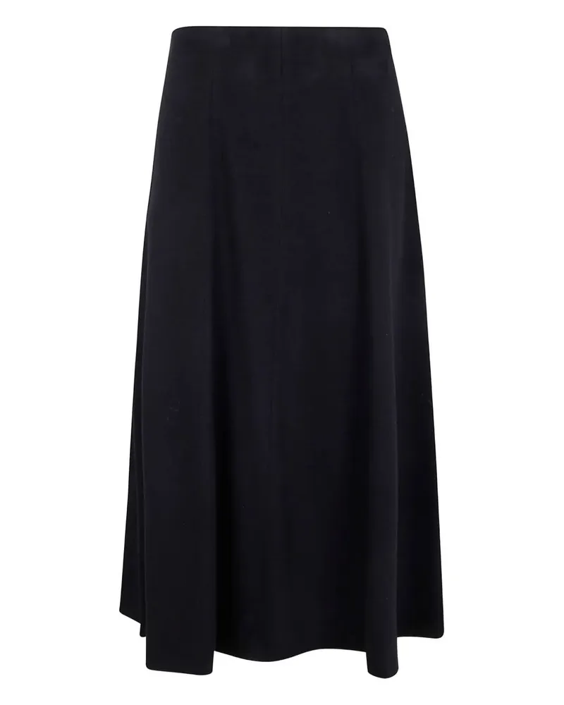 Max Mara Geneve" Round Midi Skirt Black