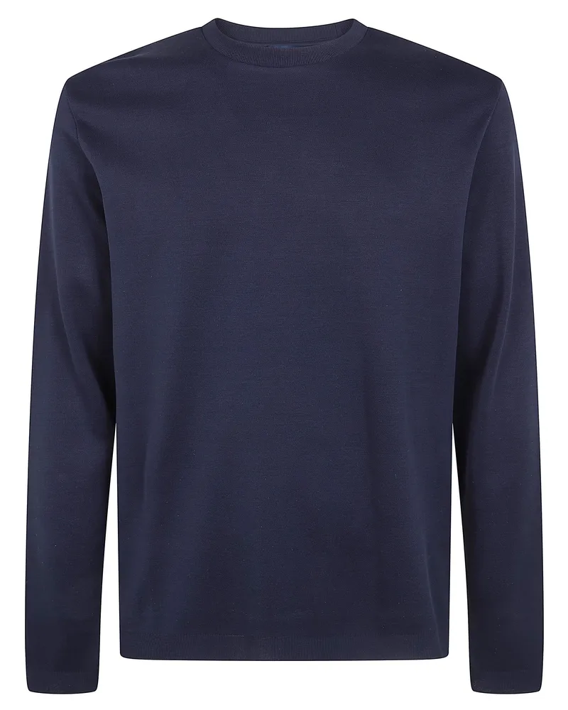 Herno Long Sleeves T-Shirt Blue