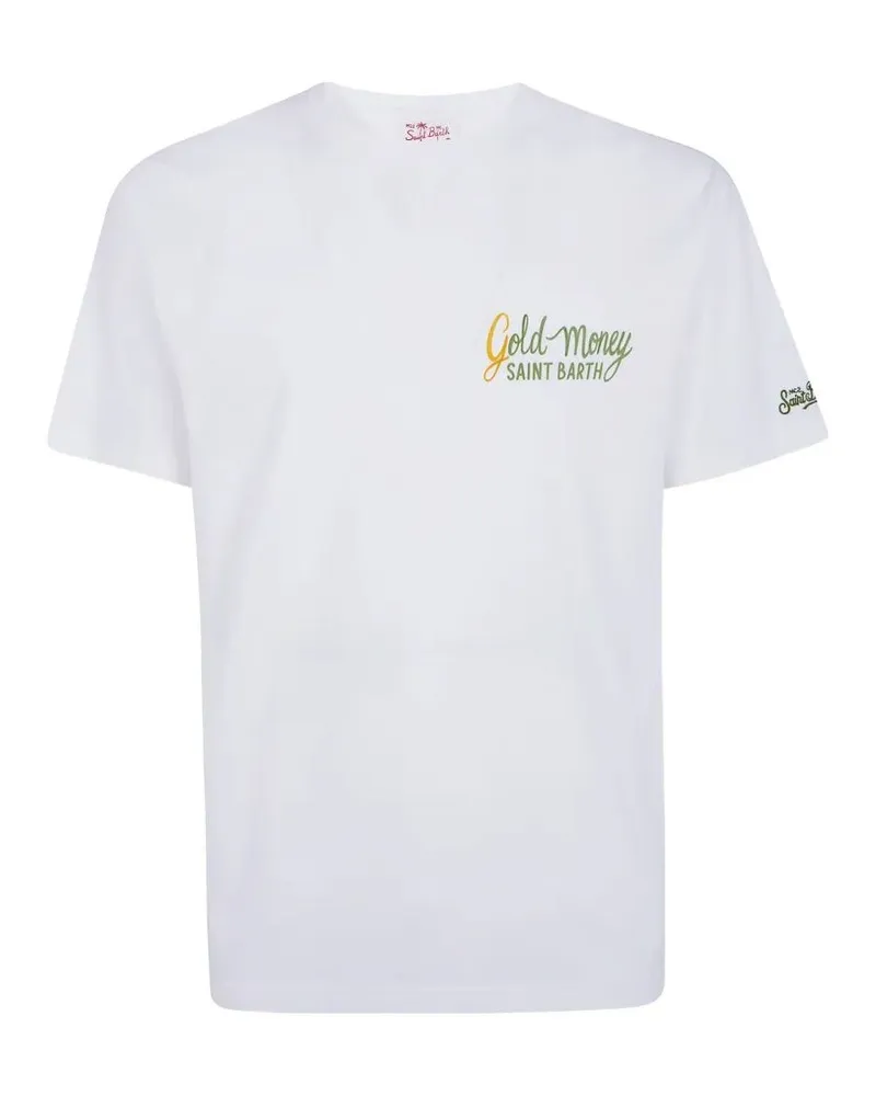MC2 Saint Barth Portland Gold Money' T-Shirt White