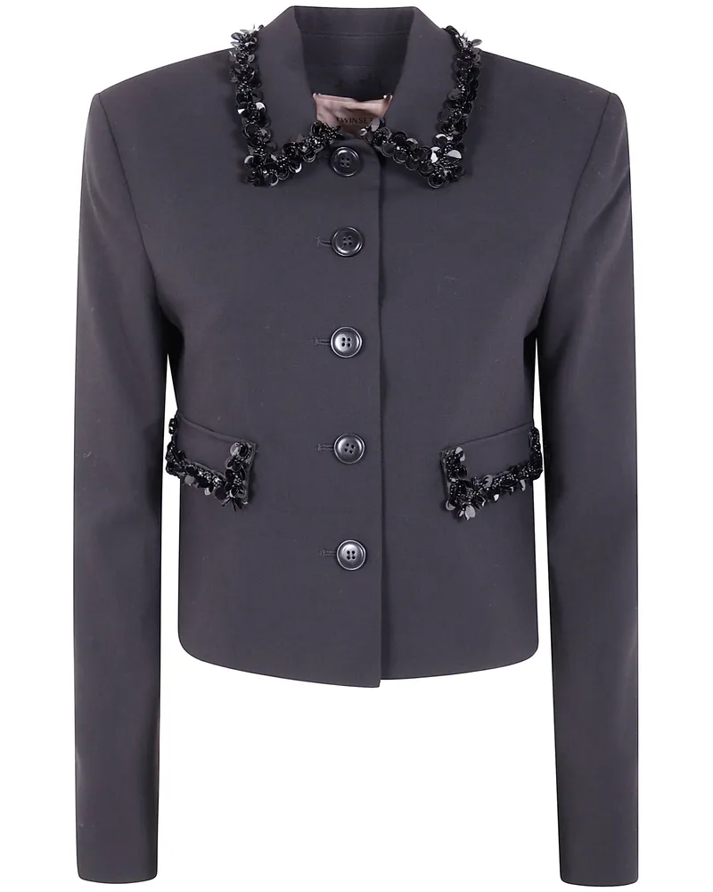 Twin-Set Classic Blazer Jacket Black