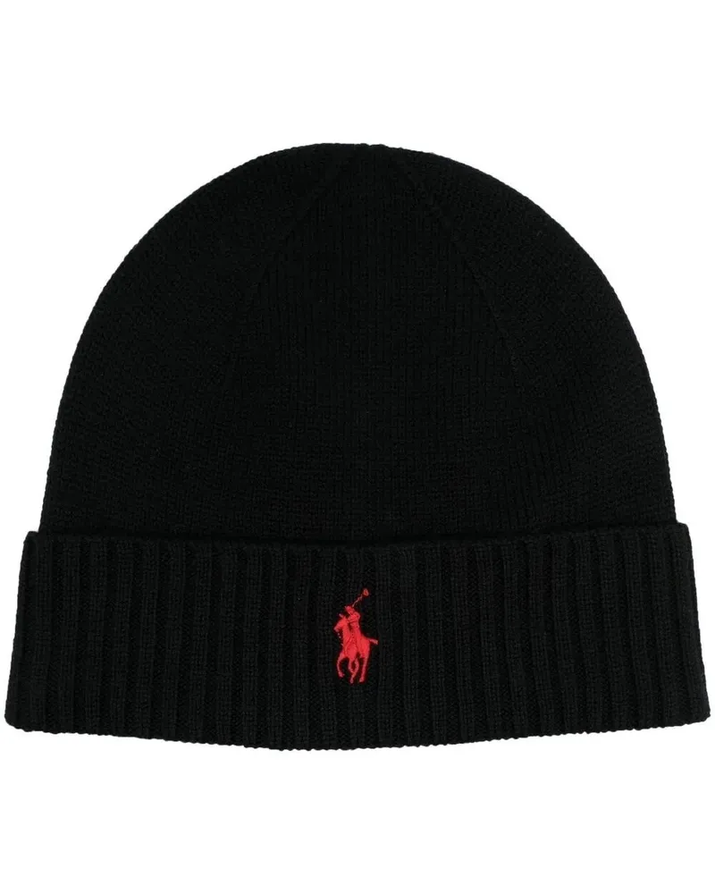 Ralph Lauren Cold Weather Hat "Fo Black