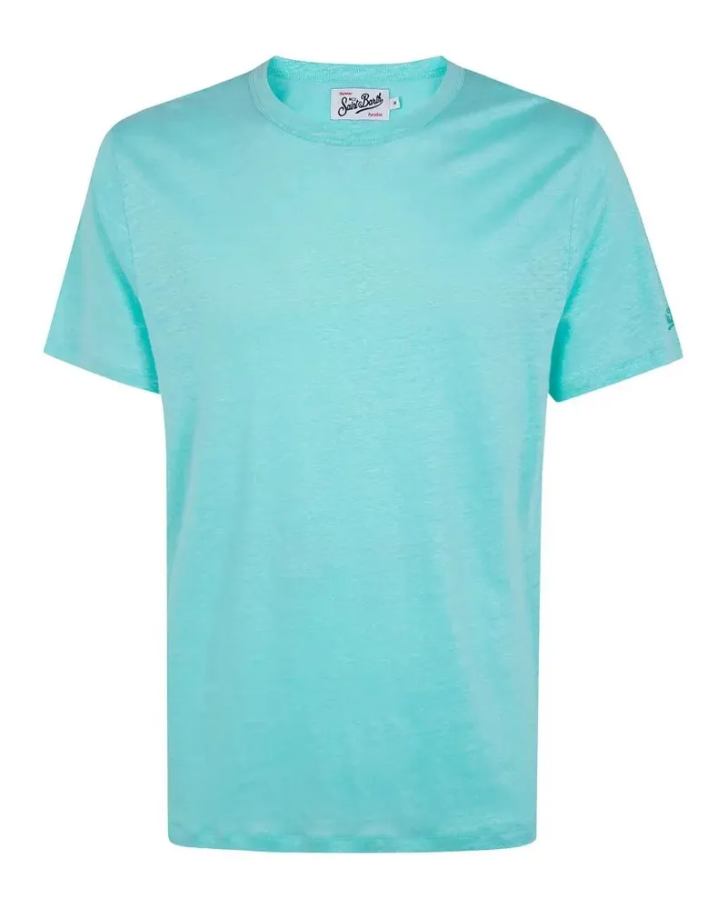 MC2 Saint Barth Linen Roundneck Sweater Green