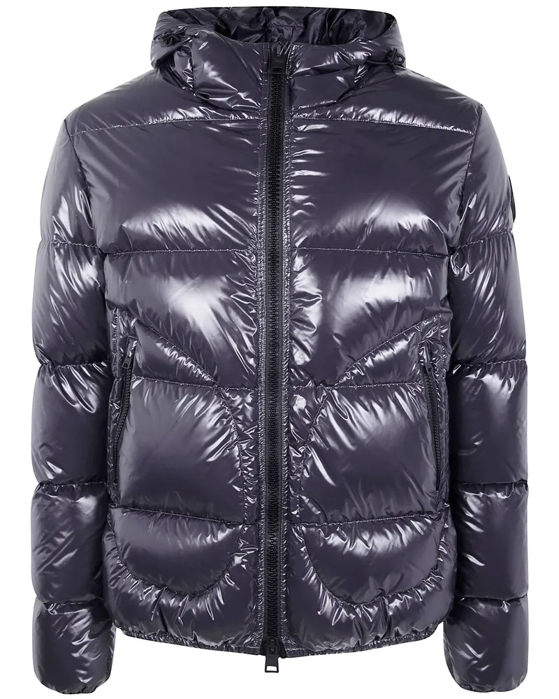 Herno Bomber Gloss" Jacket Gray