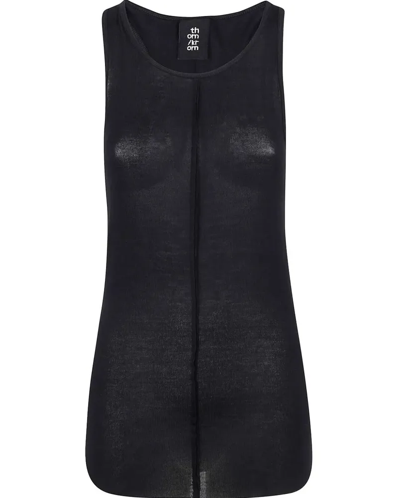 THOM KROM Women Tank Top Black