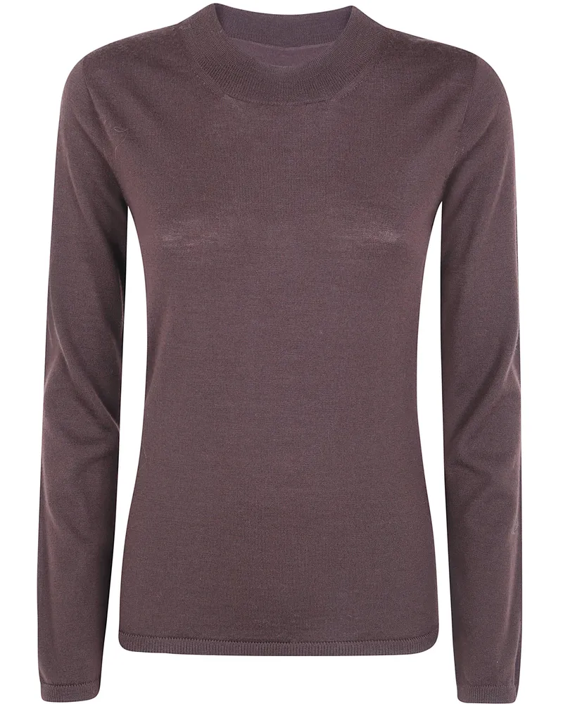 D.EXTERIOR D. EXTERIOR Sweater Basic Merino Round Neck Brown
