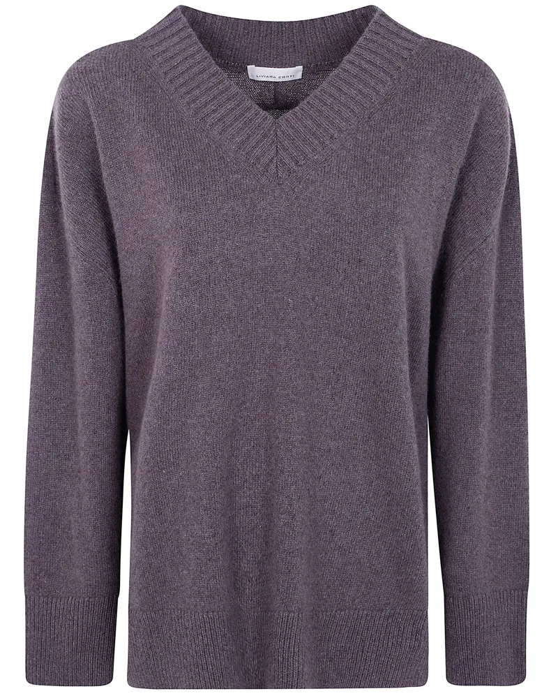 Liviana Conti Sweater Cashmere 'Alison Beige