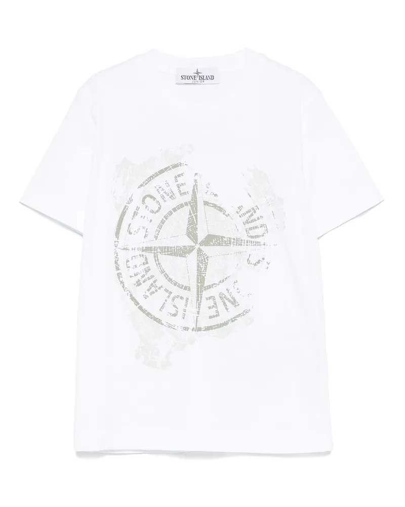 Stone Island T-Shirt Stone Island Junior White