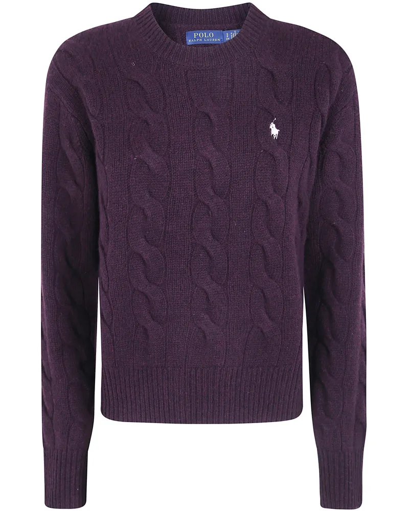 Ralph Lauren Sweater Pullover "Costruzione Wool Cashmere Pink