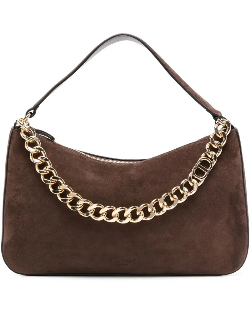 Twin-Set Lilian Bag Hobo Bag Brown