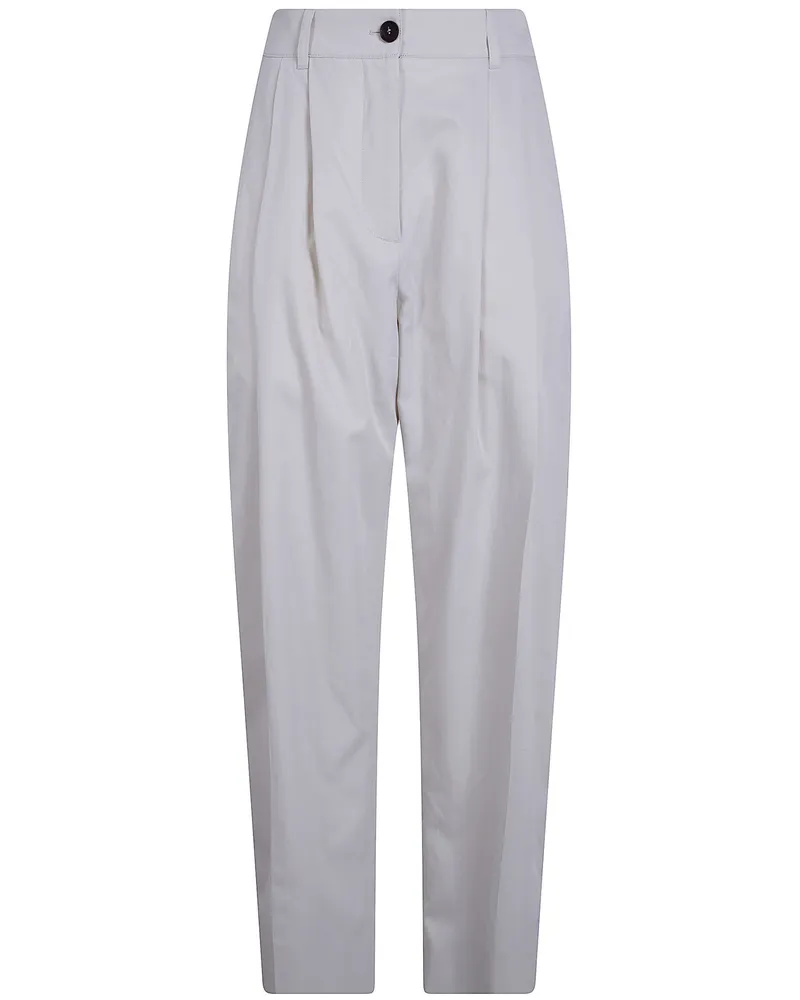Studio Nicholson Acuna Double Pleat Front Pant White