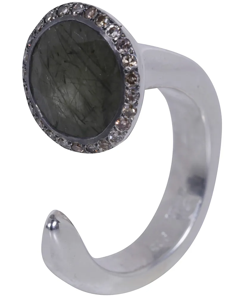Rosa Maria Stone Ring "Tove 5 Metallic