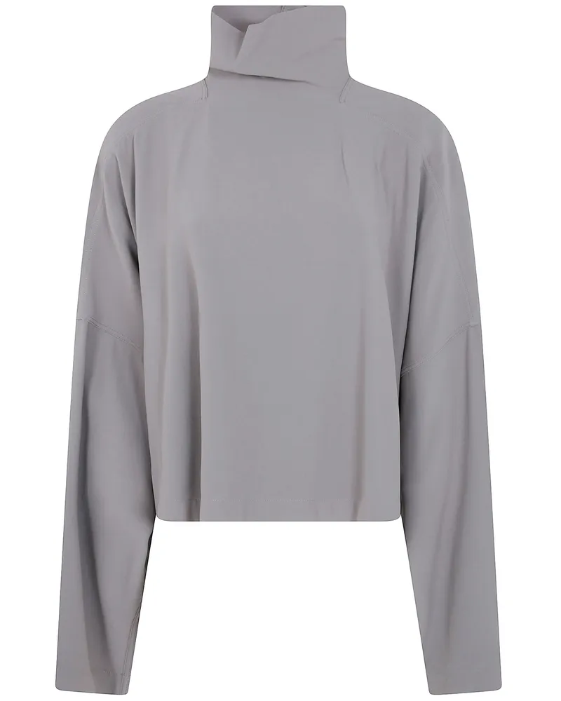 Rick Owens T-Shirt Manica Lunga "Jumbo Tobard White