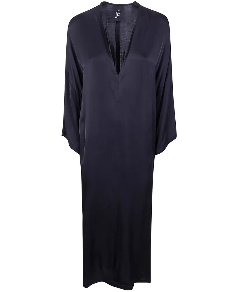 THOM KROM Short Sleeves Oversized Cardigan Black