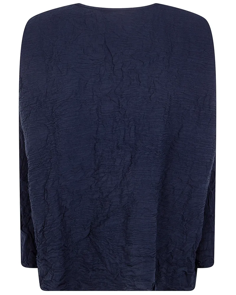 Daniela Gregis Round Neck Classic Shirt Black