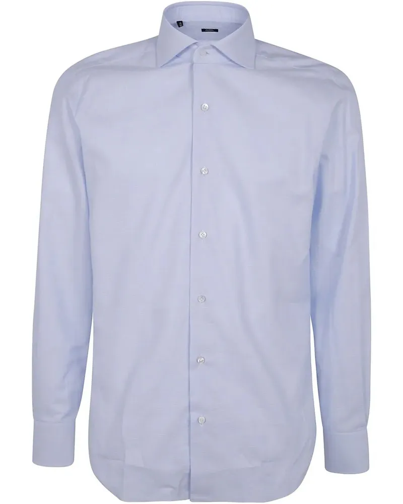 BARBA Classic Operatino Shirt Blue