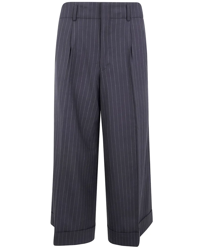 Comme des Garçons Wide Leg Trousers Black